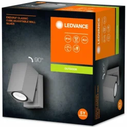 ENDURA Lampe murale d´extérieur Luminaires Ledvance Argenté, 1 lumière