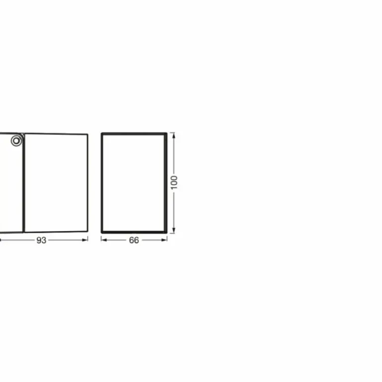 ENDURA Lampe murale d´extérieur Luminaires Ledvance Argenté, 1 lumière