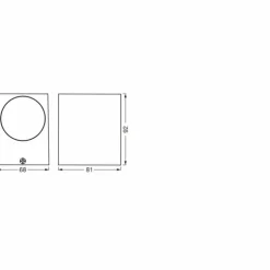 ENDURA Lampe murale d´extérieur Luminaires Ledvance Blanc, 1 lumière