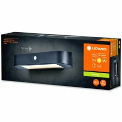 ENDURA Lampe murale d´extérieur Luminaires Ledvance LED Noir, 1 lumière, Détecteur de mouvement