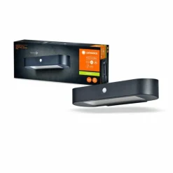 ENDURA Lampe murale d´extérieur Luminaires Ledvance LED Noir, 1 lumière, Détecteur de mouvement