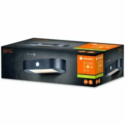 ENDURA Lampe murale d´extérieur Luminaires Ledvance LED Noir, 1 lumière, Détecteur de mouvement