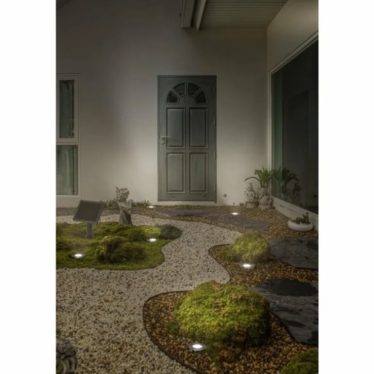 Endura Spot de jardin Luminaires Ledvance LED Acier brossé, 1 lumière