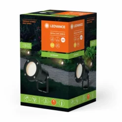 Endura Spot de jardin Luminaires Ledvance LED Noir, 1 lumière