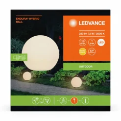 Endura Spot de jardin Luminaires Ledvance LED Blanc, 1 lumière