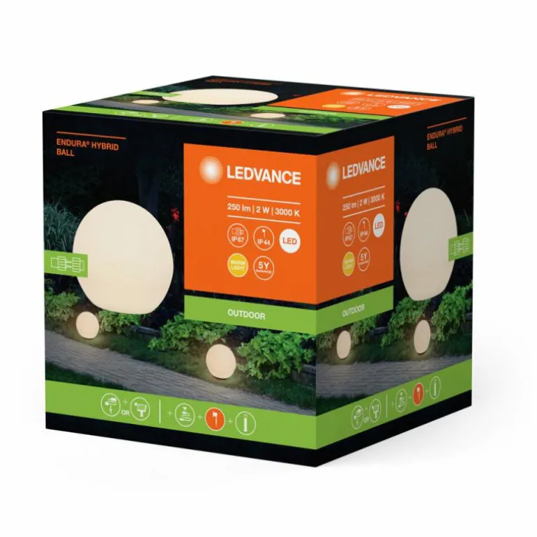 Endura Spot de jardin Luminaires Ledvance LED Blanc, 1 lumière