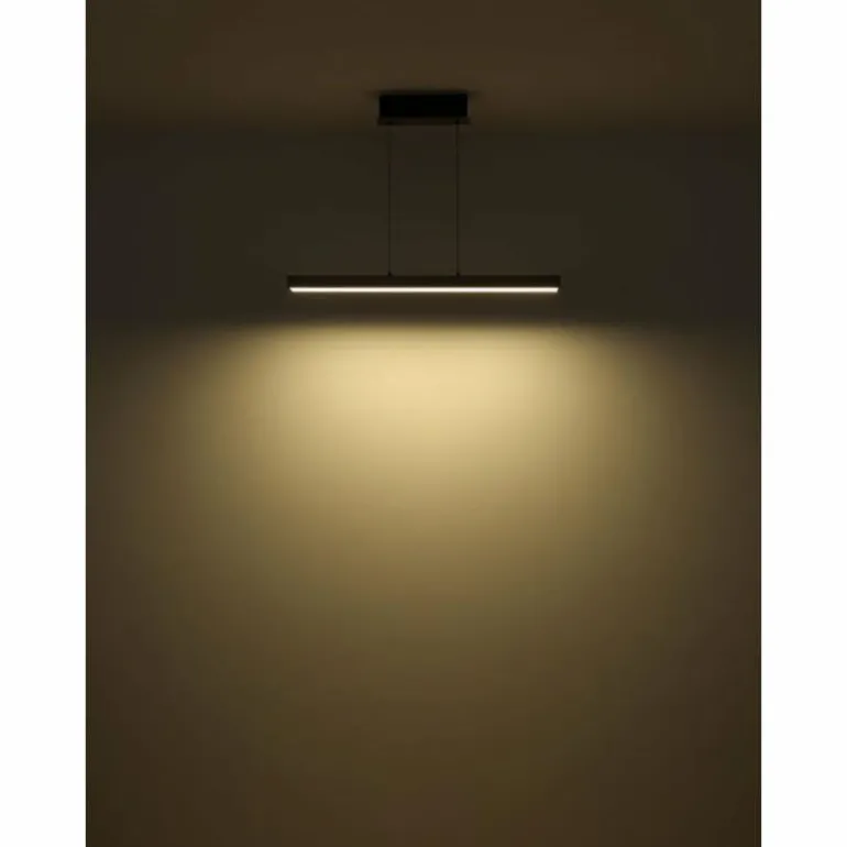 Ethan Suspension Luminaires Globo Lighting LED Aluminium brossé, Blanc, 1 lumière