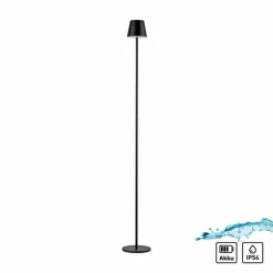 EURIA Lampadaire Luminaires Leuchten Direkt LED Noir, 1 lumière