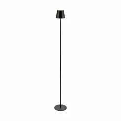 EURIA Lampadaire Luminaires Leuchten Direkt LED Noir, 1 lumière