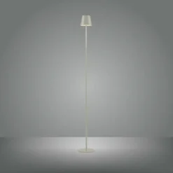 EURIA Lampadaire Luminaires Leuchten Direkt LED Gris, 1 lumière