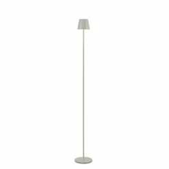EURIA Lampadaire Luminaires Leuchten Direkt LED Gris, 1 lumière