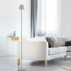 EURIA Lampadaire Luminaires Leuchten Direkt LED Vert, 1 lumière