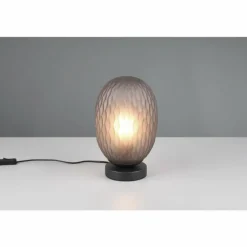 Facette Lampe à poser Luminaires Trio Noir, 1 lumière