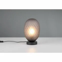 Facette Lampe à poser Luminaires Trio Noir, 1 lumière