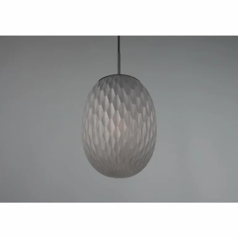 Facette Suspension Luminaires Trio Noir, 1 lumière