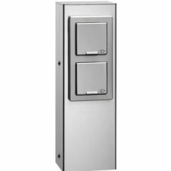 Fellbach Prises électriques d'extérieur Luminaires LCD Acier inoxydable