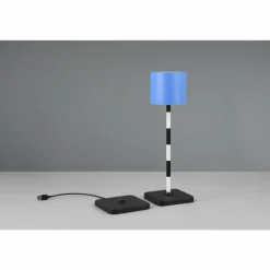 Fernandez Lampe à poser Luminaires Reality LED Bleu, 1 lumière