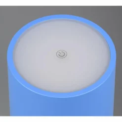 Fernandez Lampe à poser Luminaires Reality LED Bleu, 1 lumière