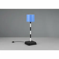 Fernandez Lampe à poser Luminaires Reality LED Bleu, 1 lumière