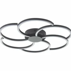 Fico Plafonnier Luminaires Brilliant LED Noir, 1 lumière