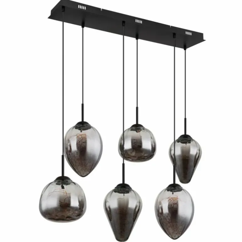 Firefly Suspension Luminaires Globo Lighting LED Noir, 1 lumière