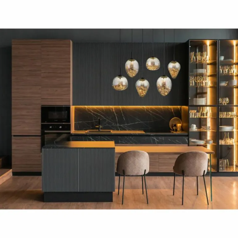 Firefly Suspension Luminaires Globo Lighting LED Noir, 1 lumière