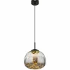 Firefly Suspension Luminaires Globo Lighting LED Noir, 1 lumière