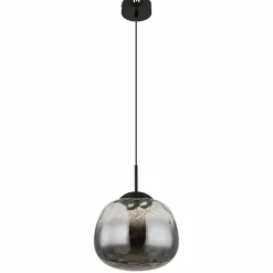 Firefly Suspension Luminaires Globo Lighting LED Noir, 1 lumière