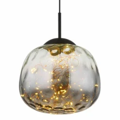 Firefly Suspension Luminaires Globo Lighting LED Noir, 1 lumière