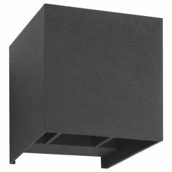 Fischeck Luminaire Up & Down, Applique murale Luminaires LCD LED Anthracite, 2 lumières