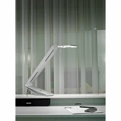 Flad Tecnolumen Lampe à poser LED Gris, Argenté, 1 lumière