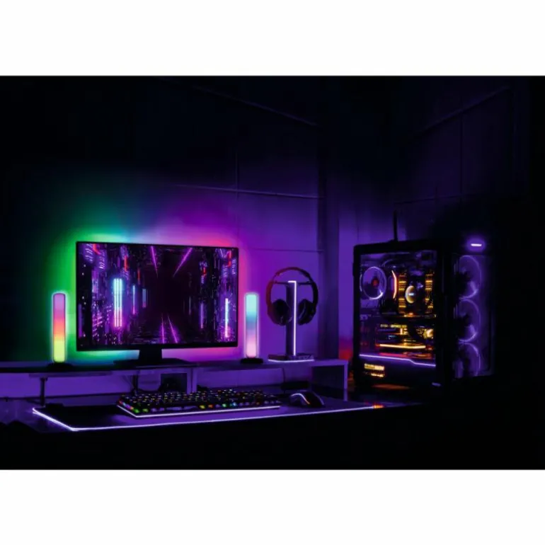 FLOOR Lampadaire Luminaires Ledvance LED Noir, 1 lumière, Télécommandes