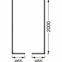 FLOOR Lampadaire Luminaires Ledvance LED Blanc, 1 lumière, Télécommandes