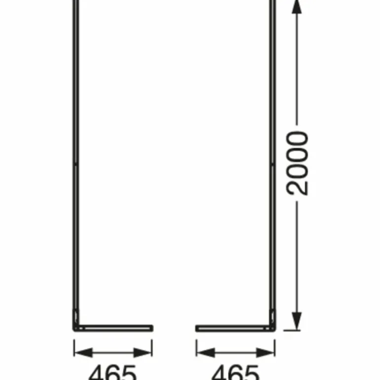 FLOOR Lampadaire Luminaires Ledvance LED Blanc, 1 lumière, Télécommandes