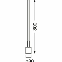 FLOOR Lampadaire Luminaires Ledvance LED Blanc, 1 lumière, Télécommandes