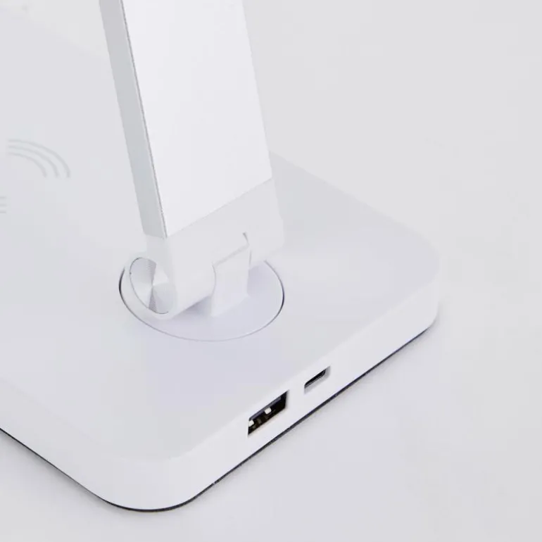 Florence Lampe à poser Luminaires Brilliant LED Blanc, 1 lumière