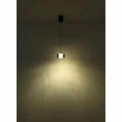 Fogsy Suspension Luminaires Globo Lighting LED Noir, 1 lumière