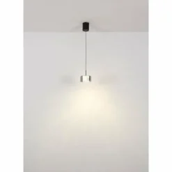 Fogsy Suspension Luminaires Globo Lighting LED Noir, 1 lumière