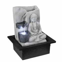 Fontaine Globo ALBERT LED Gris, 1 lumière