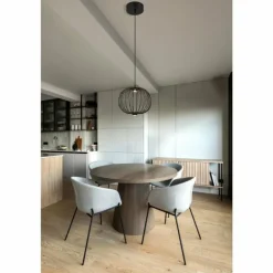 Galway Suspension Luminaires Globo Lighting LED Noir, 1 lumière