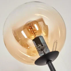 Gastor Lampadaire 30 cm Ambre, Clair, Fumé, 4 lumières
