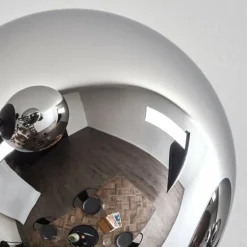 Gastor Plafonnier 83 cm Chrome, Fumé, 10 lumières