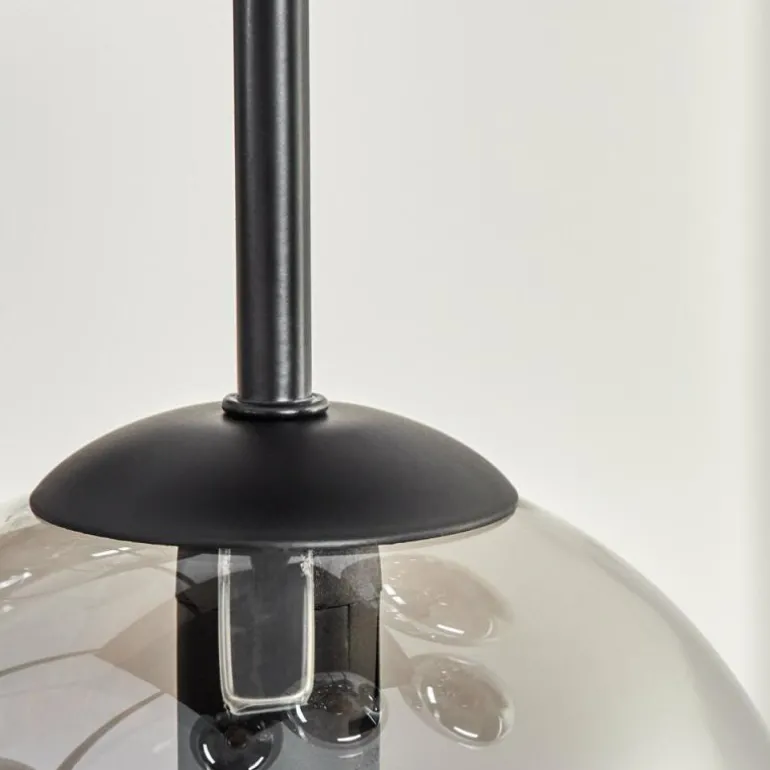 Gastor Plafonnier, Boule lumineuse Fumé, 9 lumières