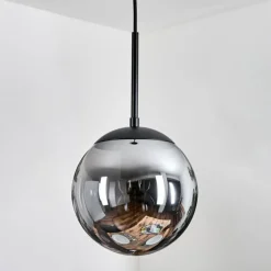Gastor Suspension, Boule lumineuse 20 cm Fumé, 1 lumière