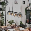Gastor Suspension, Boule lumineuse, Suspension Clair, Fumé, 4 lumières