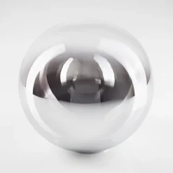 Gastor Verre de rechange 15 cm Chrome, Clair, Fumé