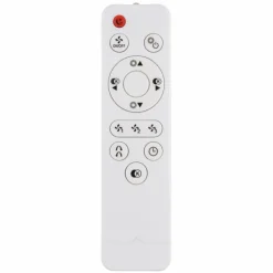 Gatian Ventilateur de plafond lumineux Luminaires Globo Lighting LED Noir, 1 lumière, Télécommandes