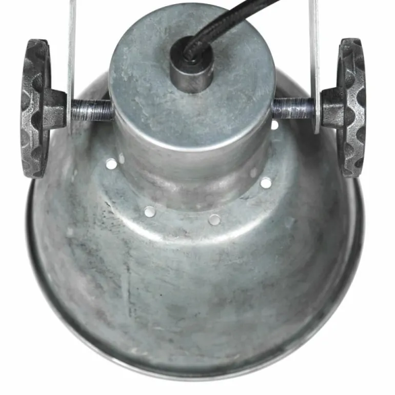 Gearmetal Applique murale, Spot mural Luminaires Steinhauer Argent Oxydé, 1 lumière