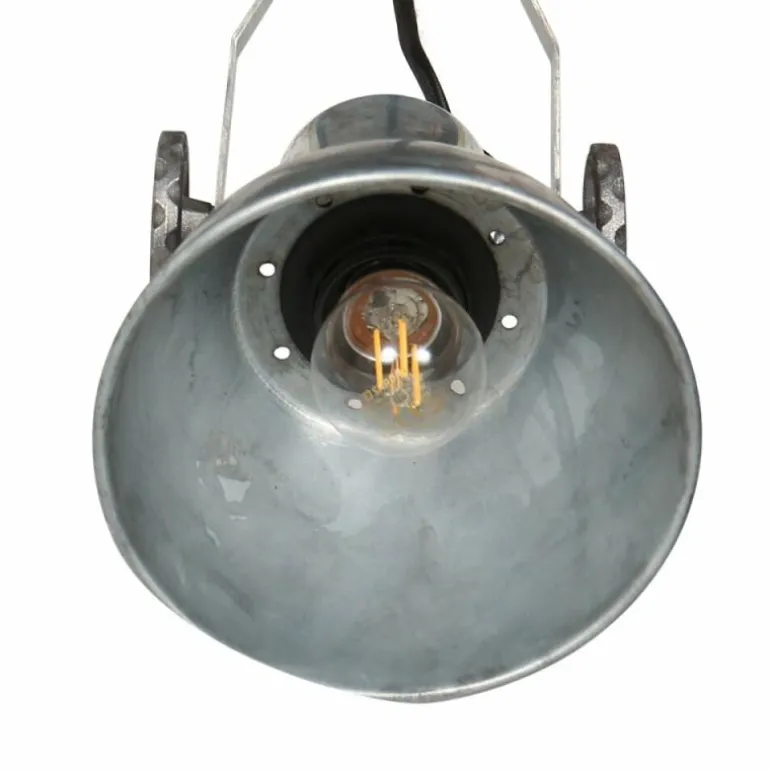Gearmetal Plafonnier, Spot de plafond Luminaires Steinhauer Argent Oxydé, 2 lumières