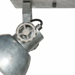 Gearmetal Plafonnier, Spot de plafond Luminaires Steinhauer Argent Oxydé, 2 lumières